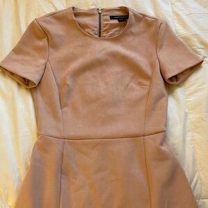 Light Pink Suede French Connection Dress